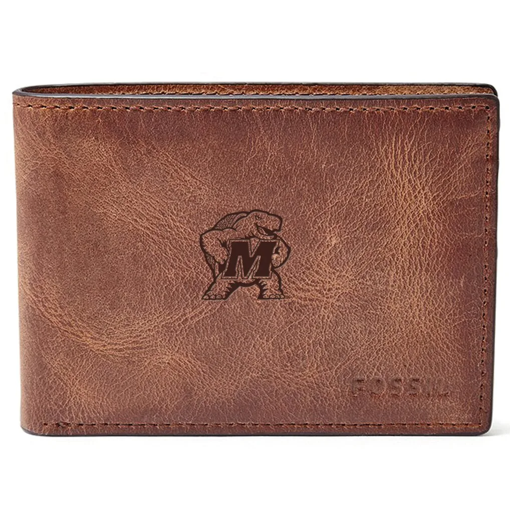 Fossil Men's Derrick Leather Large Bifold Wallet image 3