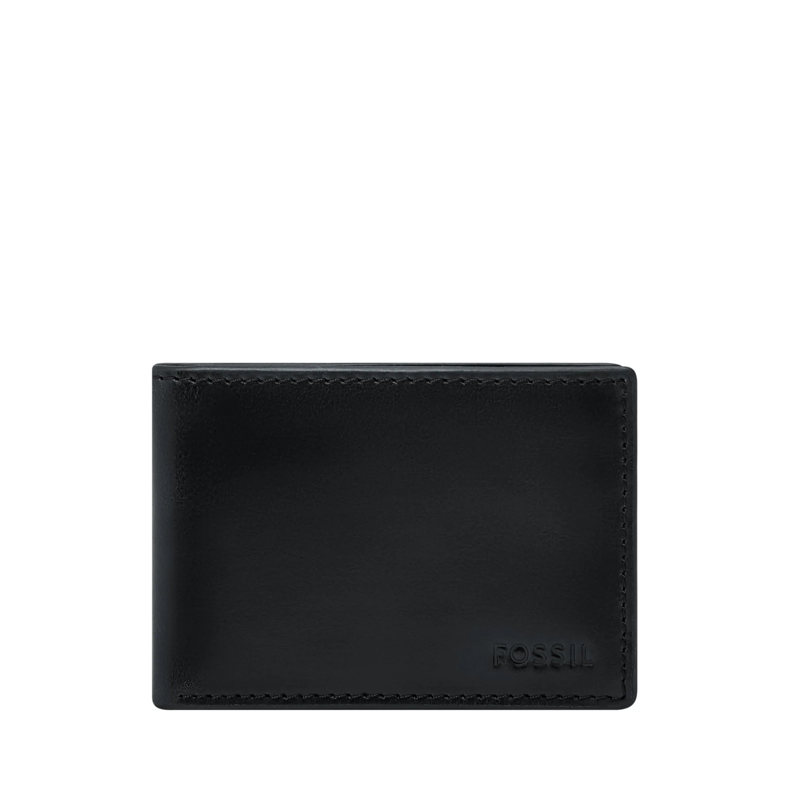 Fossil Men's Ingram Leather Slim Minimalist Bifold Wallet image 3