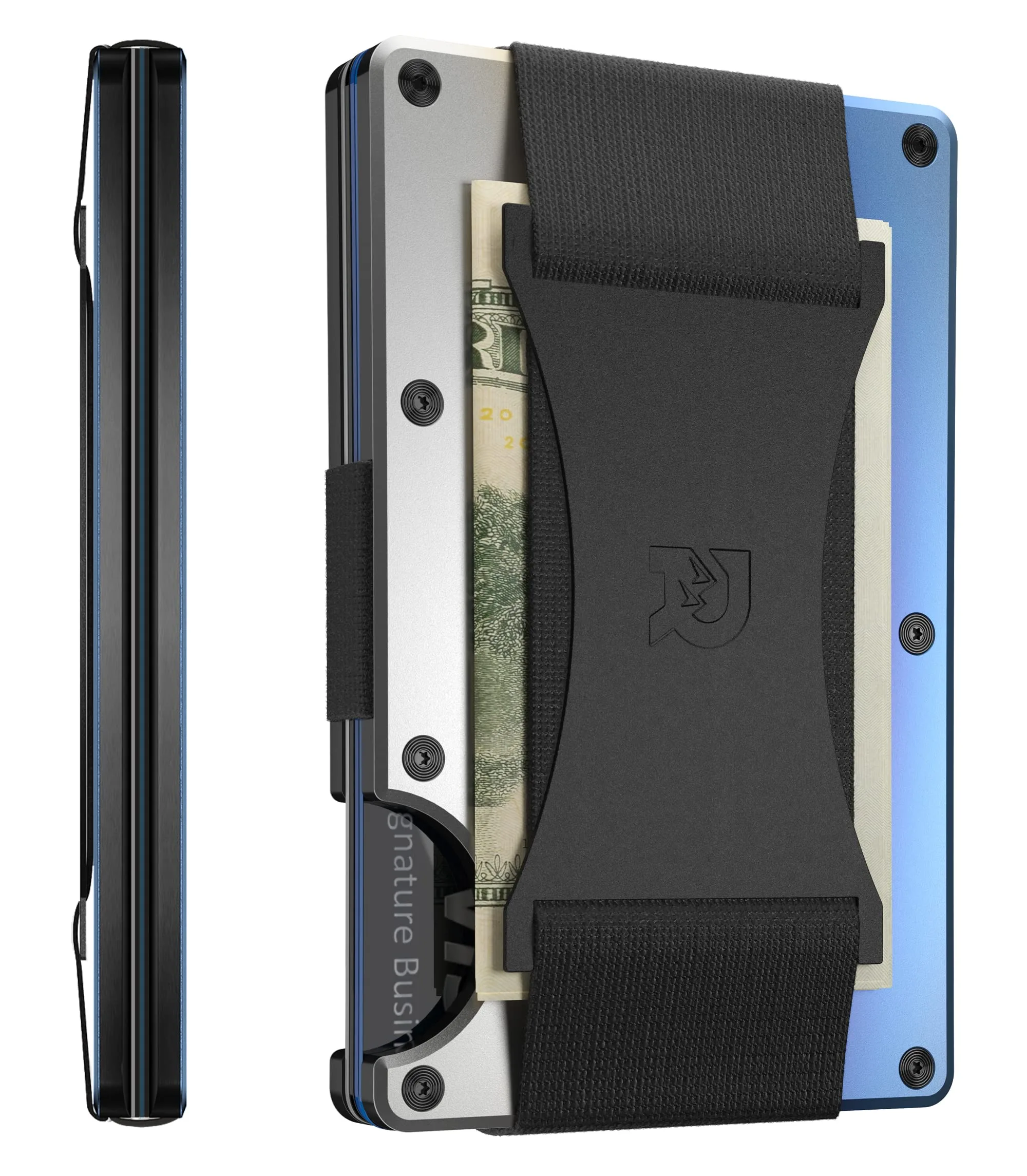 Ridge Wallet Aluminum Minimalist RFID Blocking