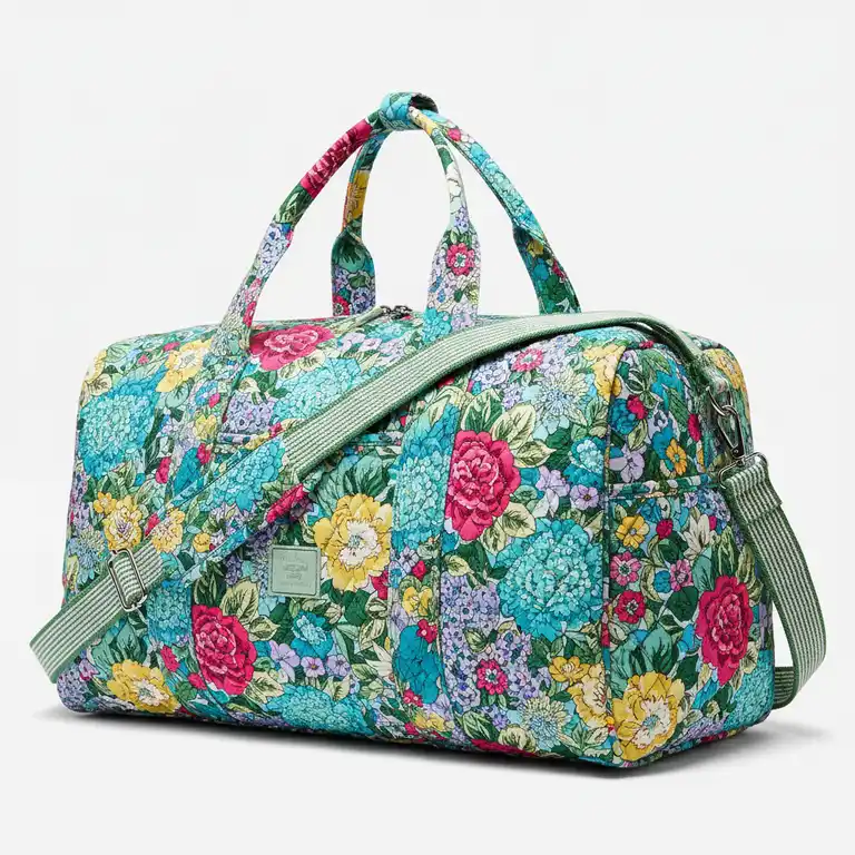 Vera Bradley Floating Garden Travel Duffel